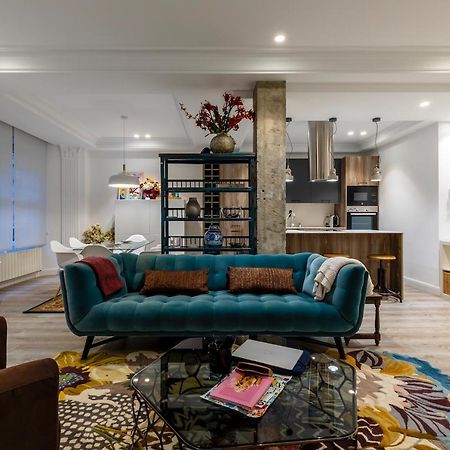 110 M2 Central Apartment In Abando Close To Guggenheim With Parking Bilbao Dış mekan fotoğraf