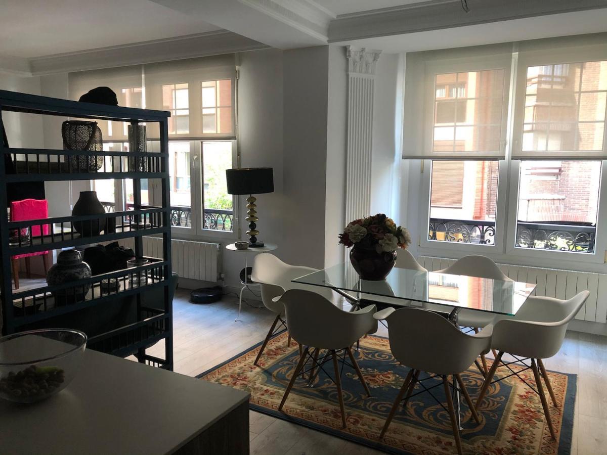 110 M2 Central Apartment In Abando Close To Guggenheim With Parking Bilbao Dış mekan fotoğraf