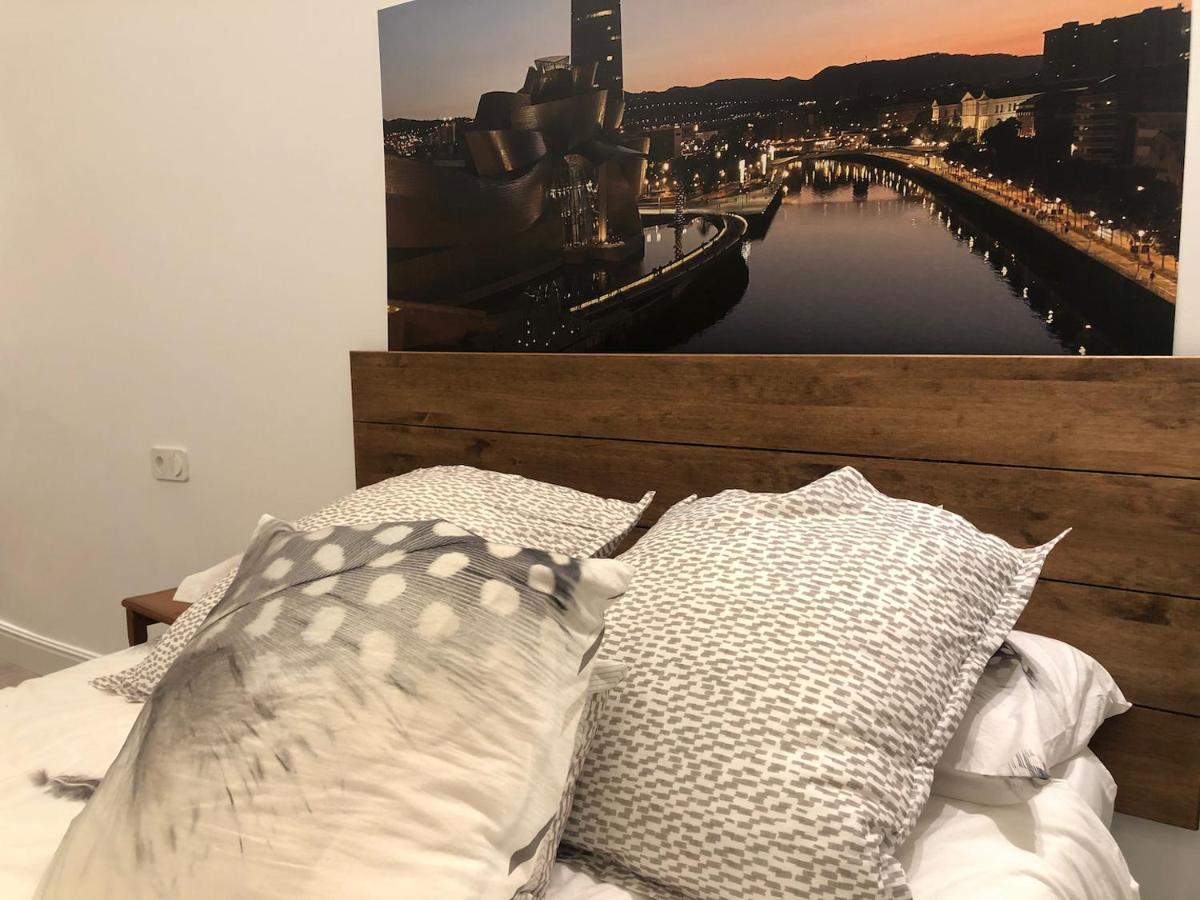 110 M2 Central Apartment In Abando Close To Guggenheim With Parking Bilbao Dış mekan fotoğraf