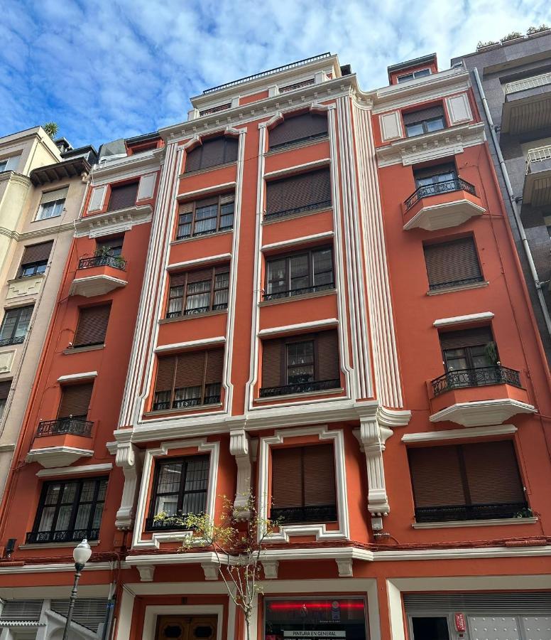110 M2 Central Apartment In Abando Close To Guggenheim With Parking Bilbao Dış mekan fotoğraf